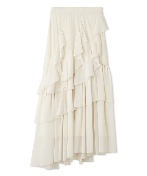 スナイデル　ラッフルフリルティアードスカート SNIDEL（スナイデル） ＼期間限定10%OFF／土日も即日発送/SNIDEL