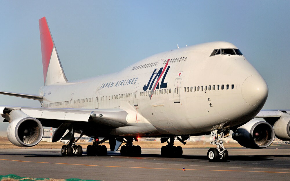 JAL ボーイング 747-400　ポスター JAL Japan Airlines Boeing 747-400