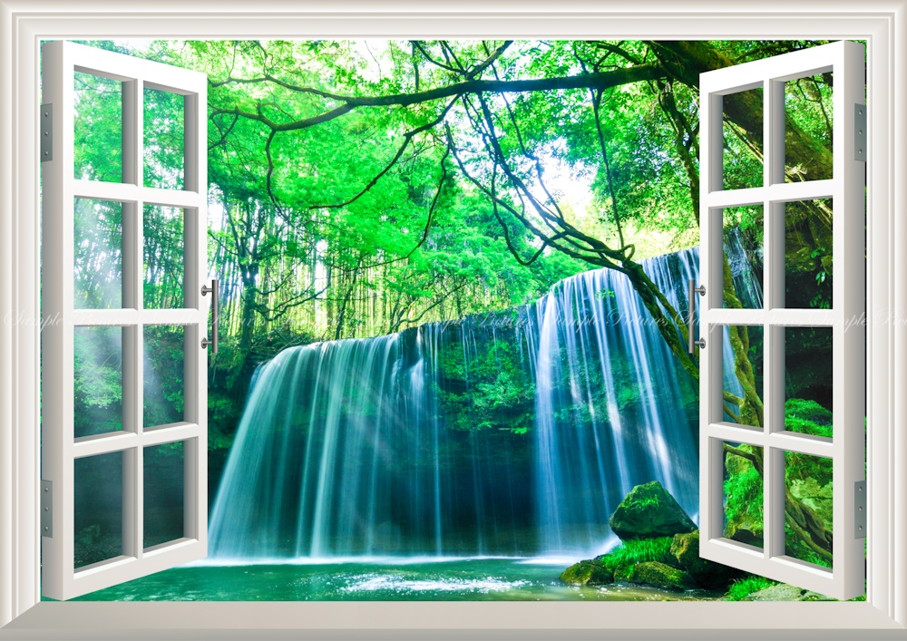 絵画風 壁紙ポスター (はがせるシール式) -地球の撮り方- これぞ自然の