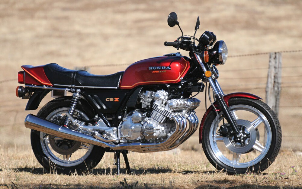 絵画風 壁紙ポスター (はがせるシール式) ホンダ CBX1000 DOHC直列6