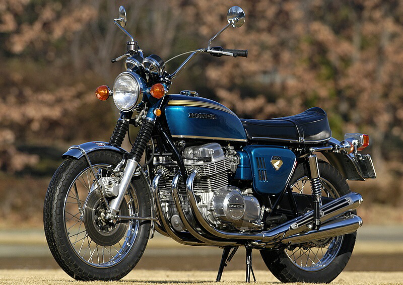 絵画風 壁紙ポスター (はがせるシール式) ホンダ ドリーム CB750
