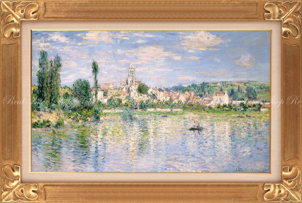 額縁.絵画.イタリア製.クロード・モネ.ボルディゲラの情景.輸入雑貨.新品未使用 ボルディゲラ - モネ - 西洋画 - 名画 - Canon Creative Park