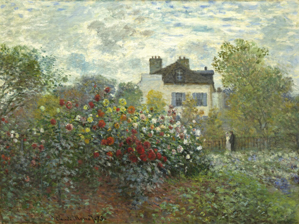 クロード・モネ、「Houses at Argenteuil」、厳選、希少大判画集 クロード・モネ、「Houses at Argenteuil」、厳選、希少大判画集