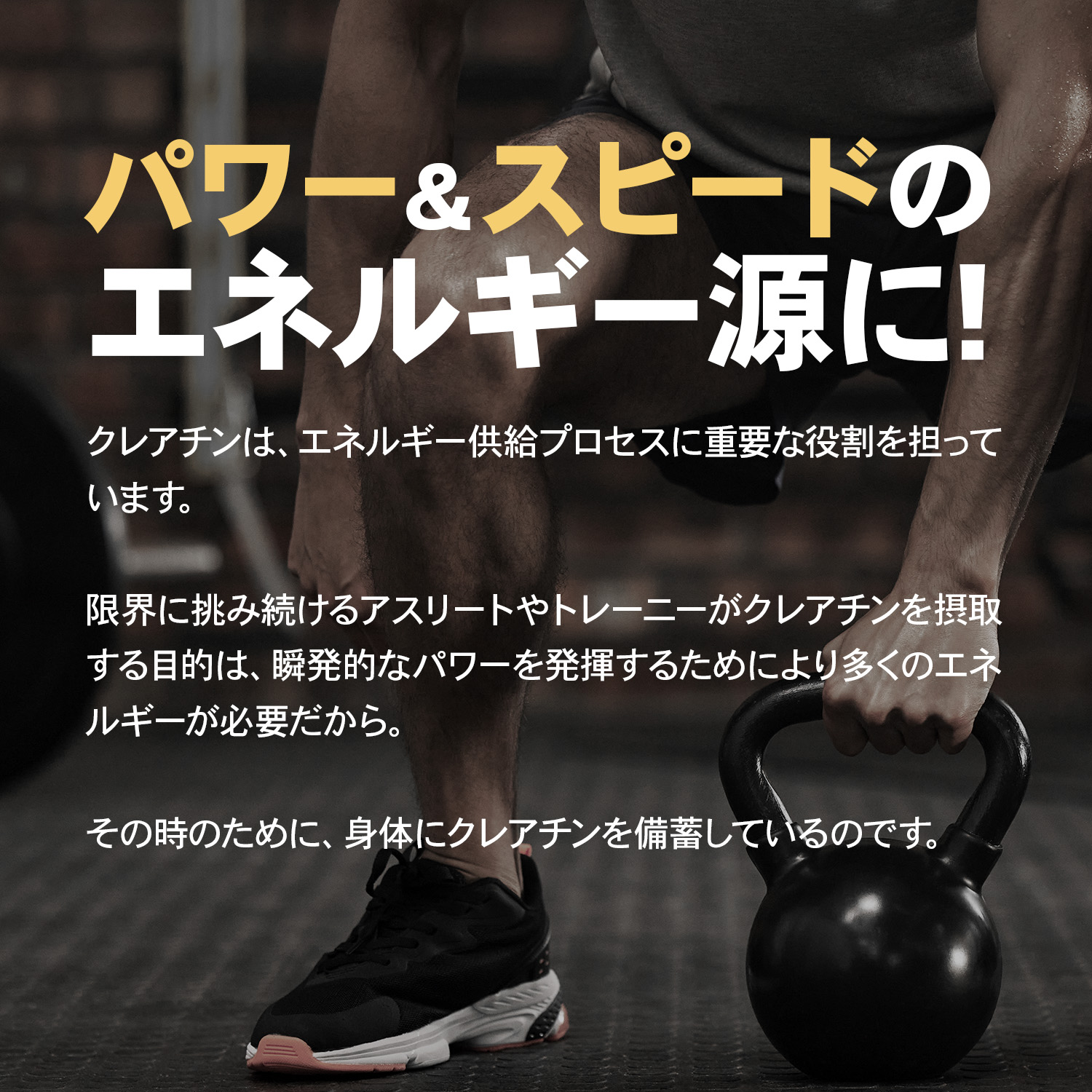 LINE新規登録で最大1000円オフ サプリメント クレアチン 1kg インフォームドスポーツ取得 関連画像3