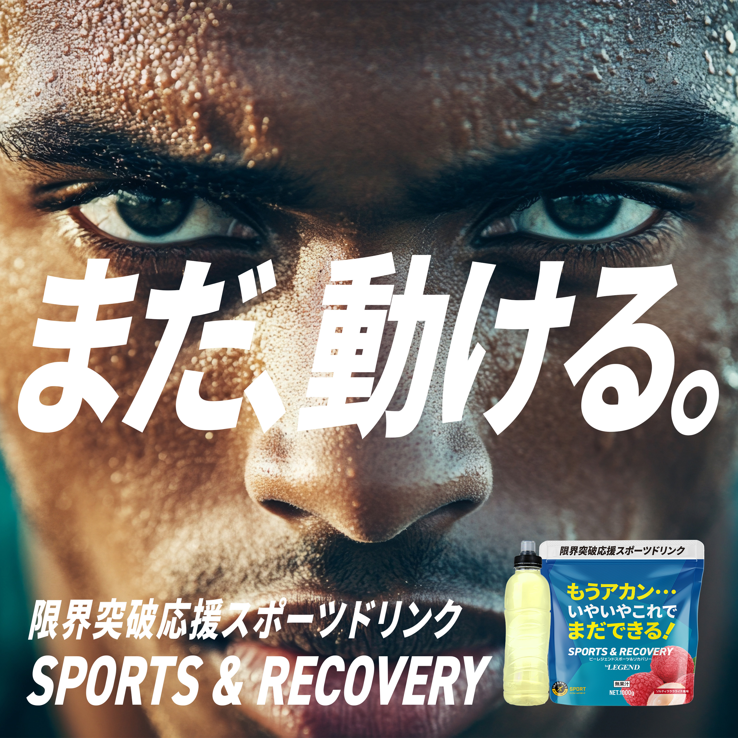 LINE新規登録で最大1000円オフ スポーツ＆リカバリー ソルティーラララライチ風味 1kg×3袋（シトルリン クエン酸 ビタミン ミネラル）_4