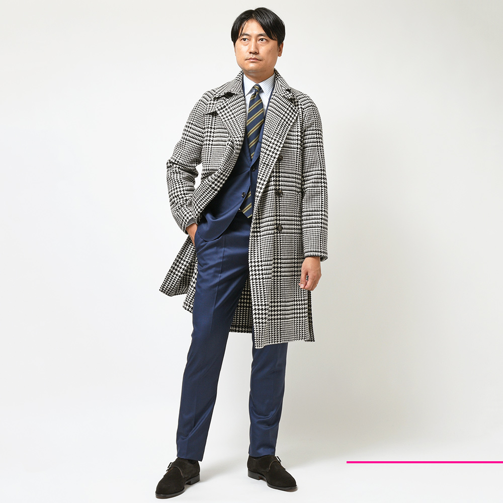 STILE LATINO スティレ ラティーノ BRANDO ラムズウール グレン 