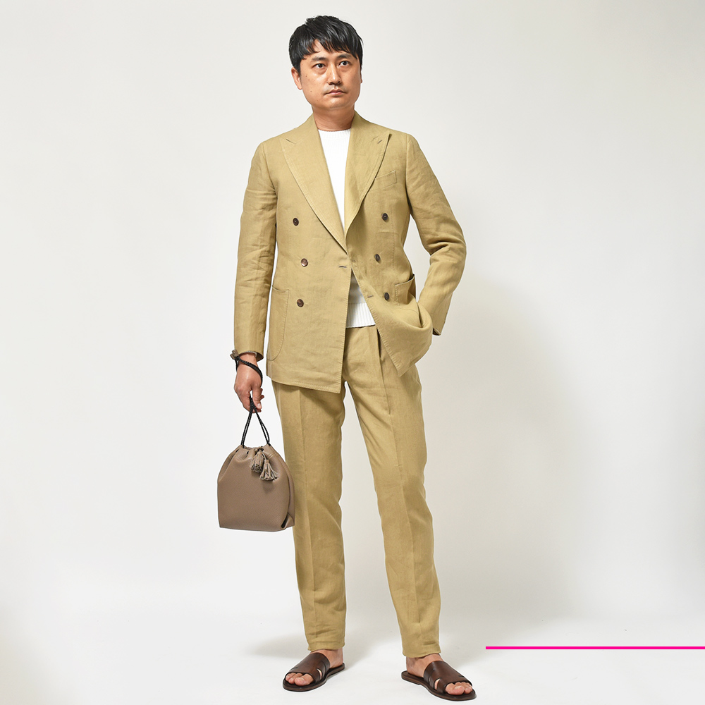 STILE LATINO スティレ ラティーノ LEO リネン サイドアジャスター 1 