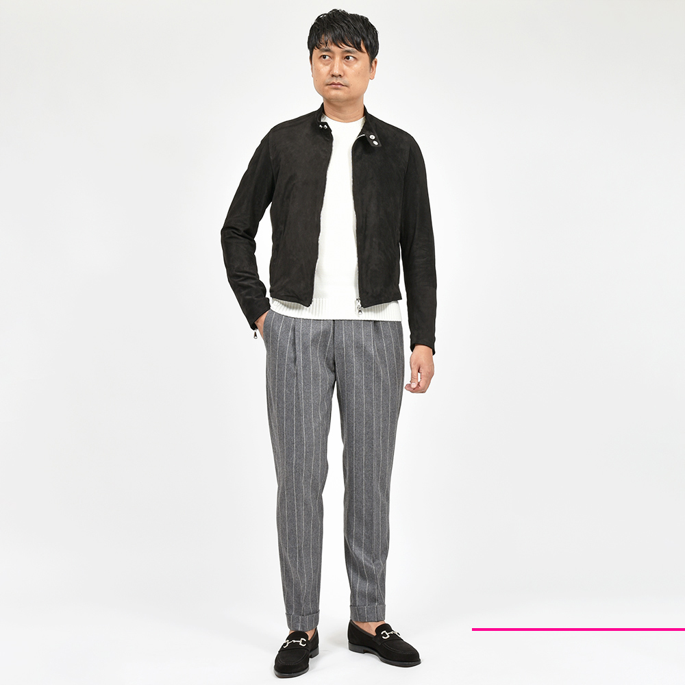 EMMETI エンメティ H UOMO アッカ ウォモ ゴート スエード 干場義雅