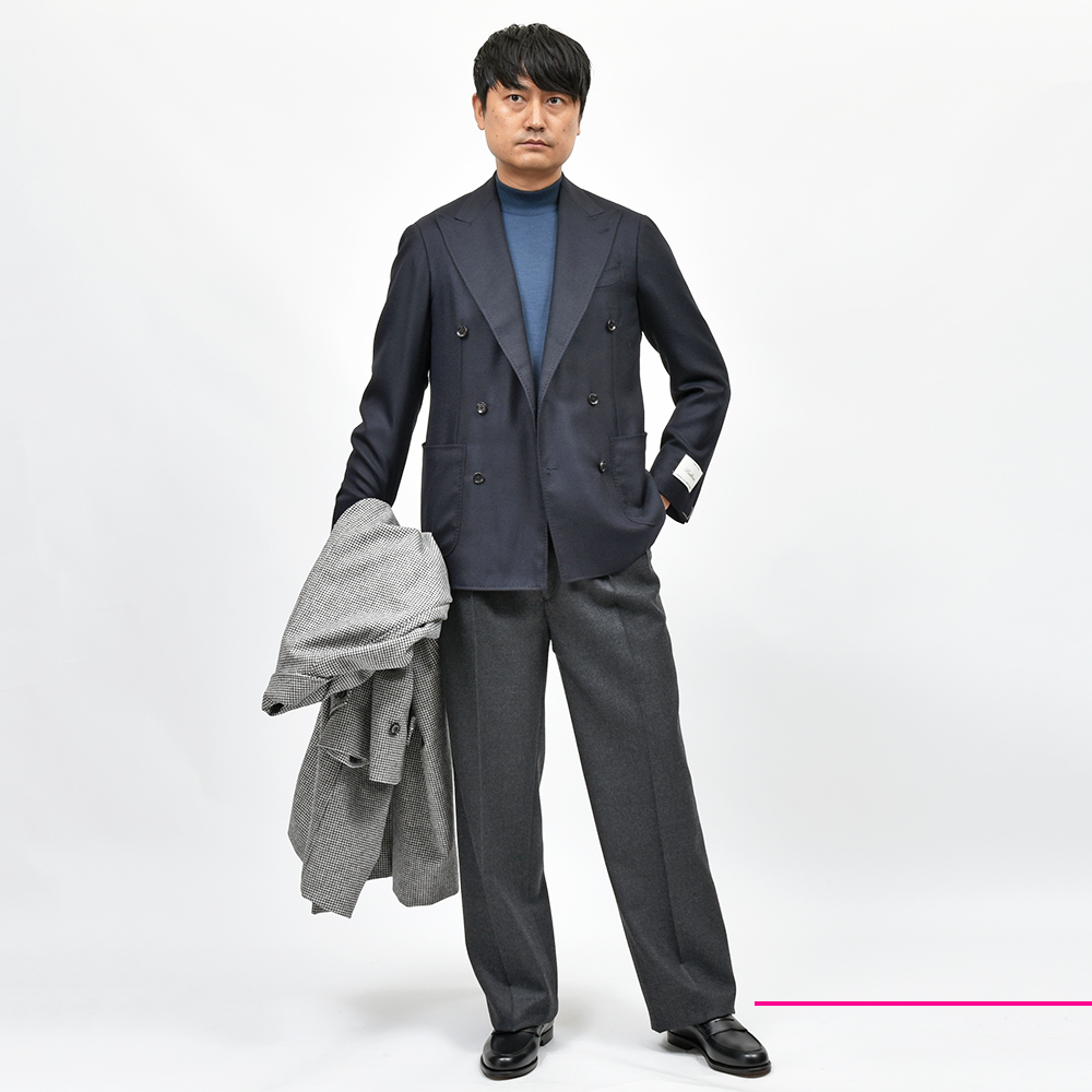 RING JACKET リングヂャケット Balloon バルーン ウール ホップサック