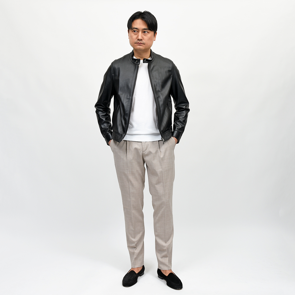 EMMETI（エンメティ）JURI ナッパチェラータ ラムナッパレザー