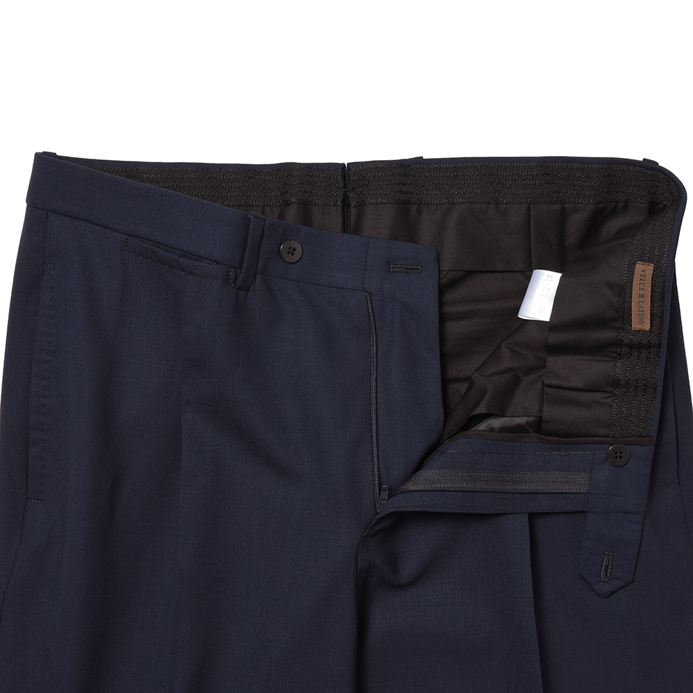 STILE LATINO スティレ ラティーノ ウール トロピカル 1プリーツ シングル3Bスーツ VINCENZO |  | 14