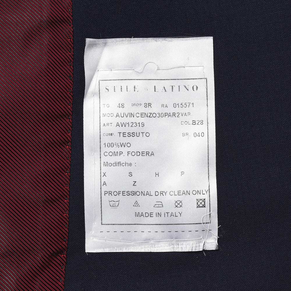 STILE LATINO スティレ ラティーノ ウール トロピカル 1プリーツ シングル3Bスーツ VINCENZO |  | 17