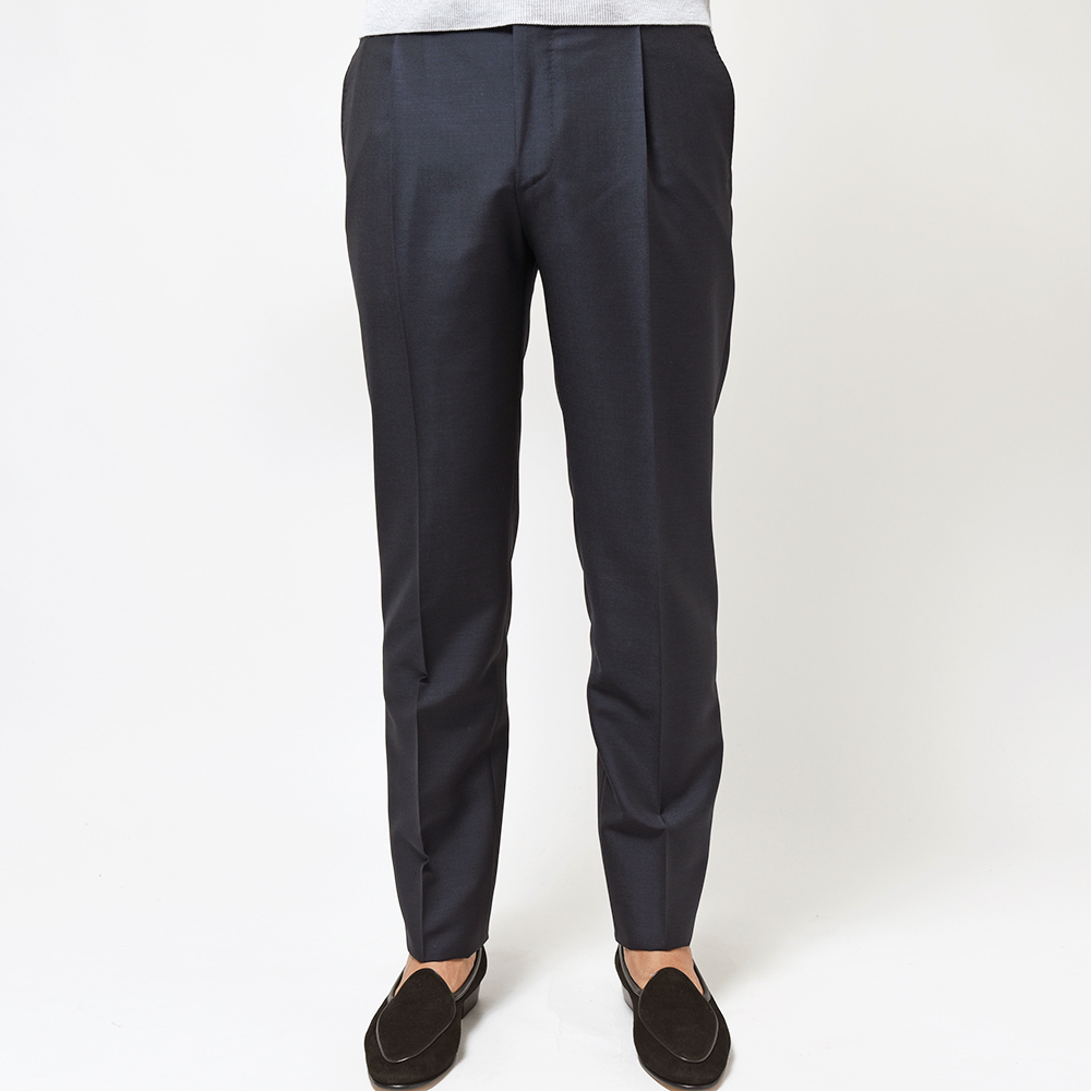 STILE LATINO スティレ ラティーノ ウール モヘヤ ピンヘッド 1プリーツ シングル3Bスーツ VINCENZO |  | 11