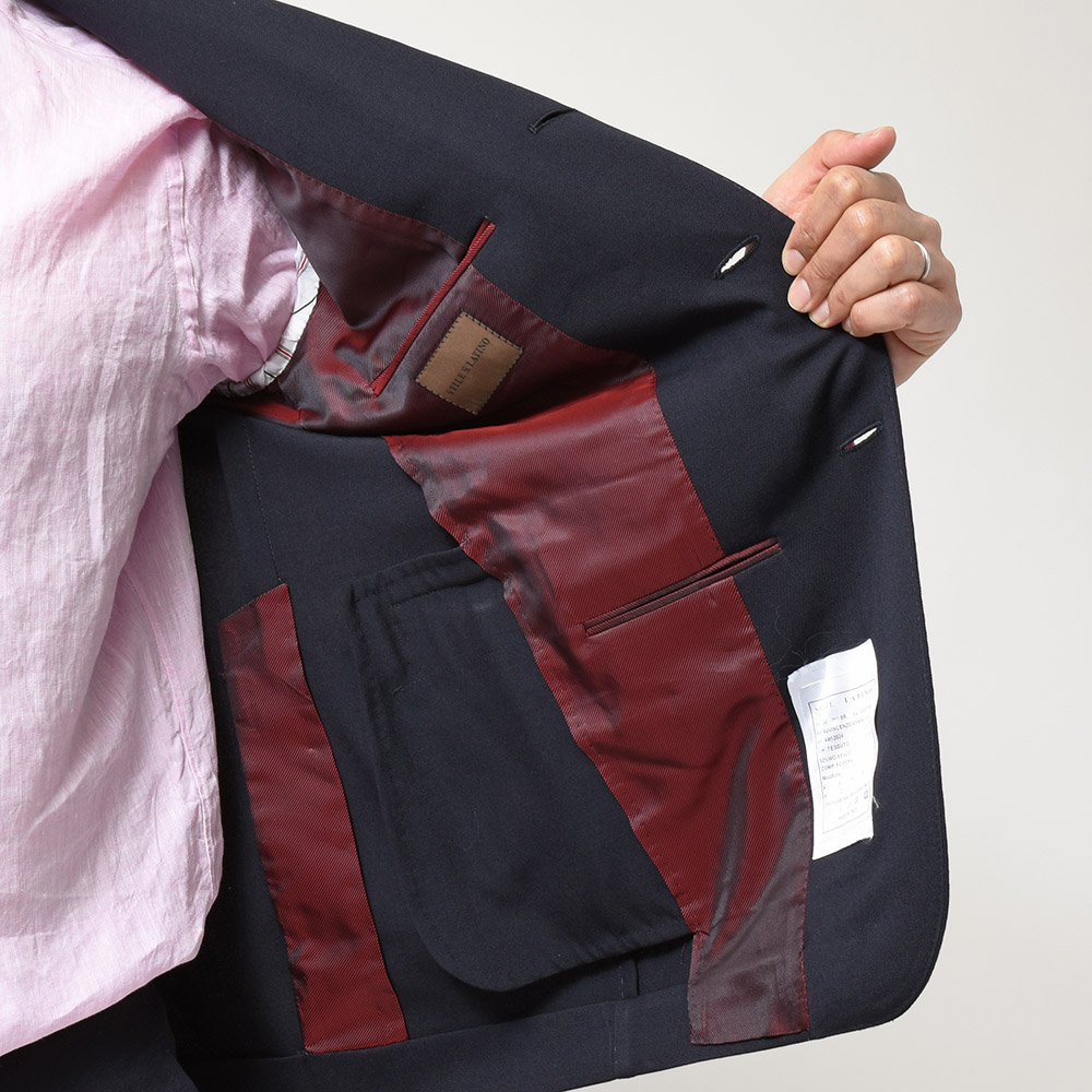 STILE LATINO スティレ ラティーノ ウール コットン ギャバジン 1プリーツ シングル3Bスーツ VINCENZO |  | 05