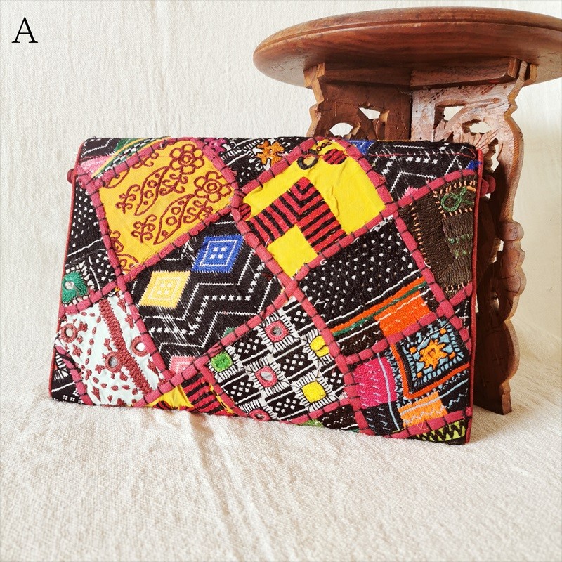 パキスタンOldFabric ShoulderBag☆1点物 6Pattern エスニック