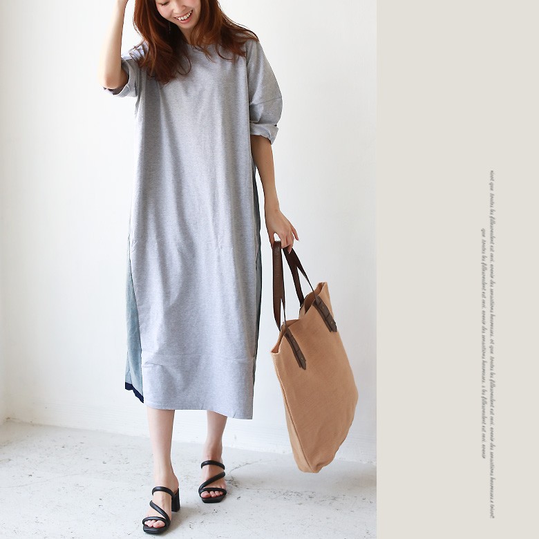 Special Item ワンピース 特別価格 ワンピース 912 デニム カットソードッキングワンピースcynical O 01h リアル キューブ 通販 Yahoo ショッピング