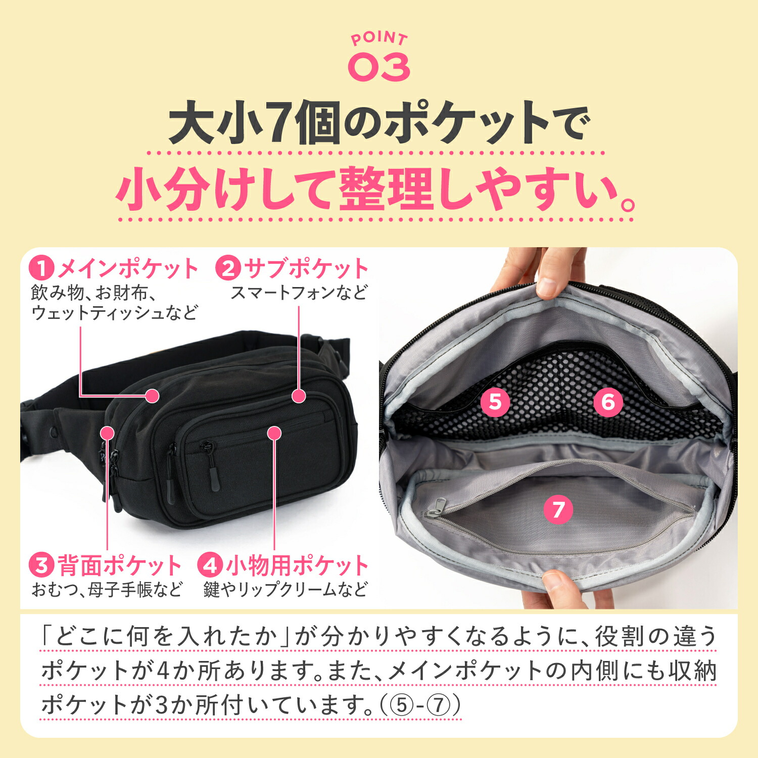 子育てベストアイテム大賞★他多数受賞【公式】POMULU ポムル 赤ちゃん スリング 抱っこ紐 ヒップシート バッグ ベビースリング 男性 抱っこ 紐 腰 子供の画像