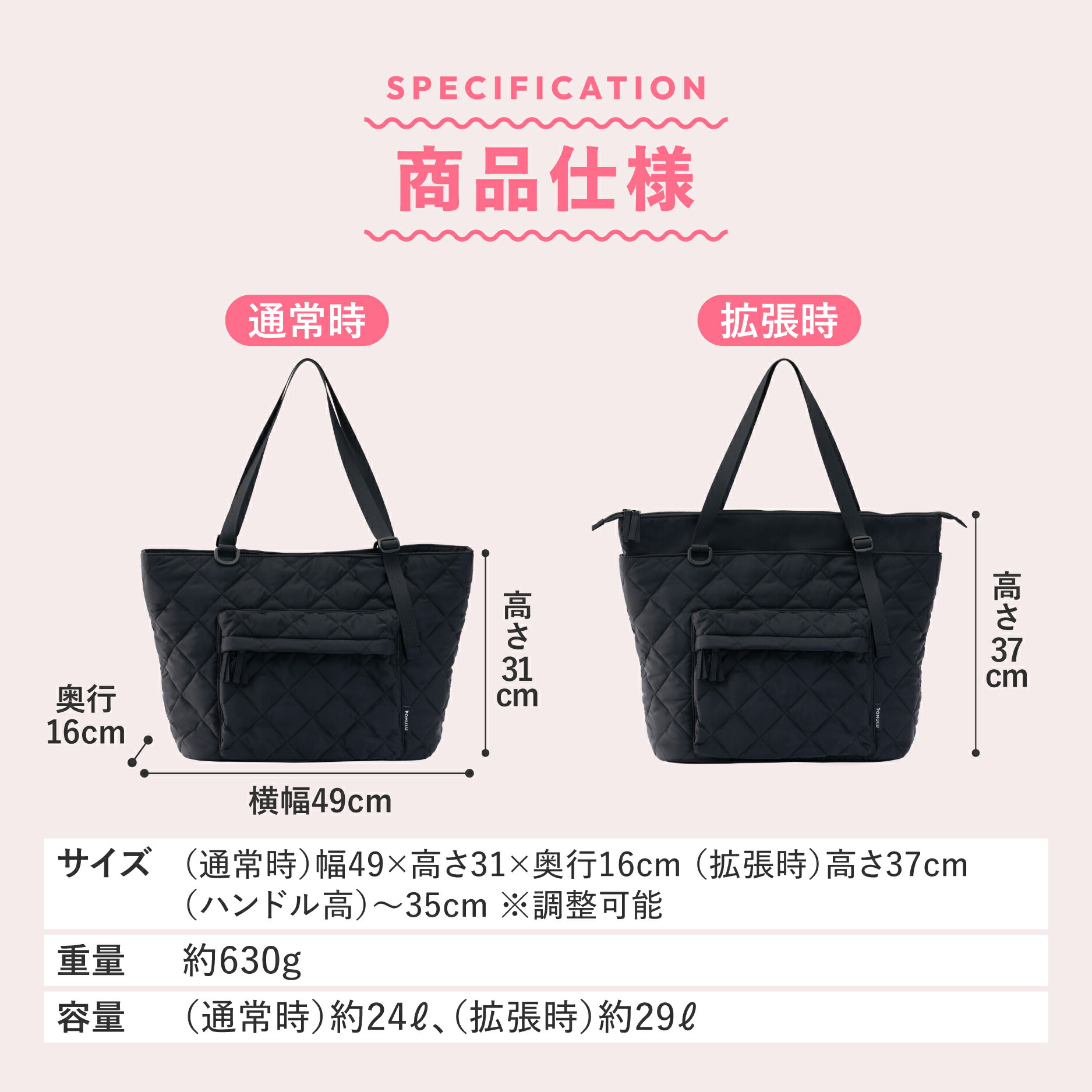 ★新商品★【公式】POMULU ポムル マルチトートバッグ マザーズバッグ ペアレンツバッグ ママバッグ 旅行 バッグ 赤ちゃん トート トートバッグ 子育てバッグの画像