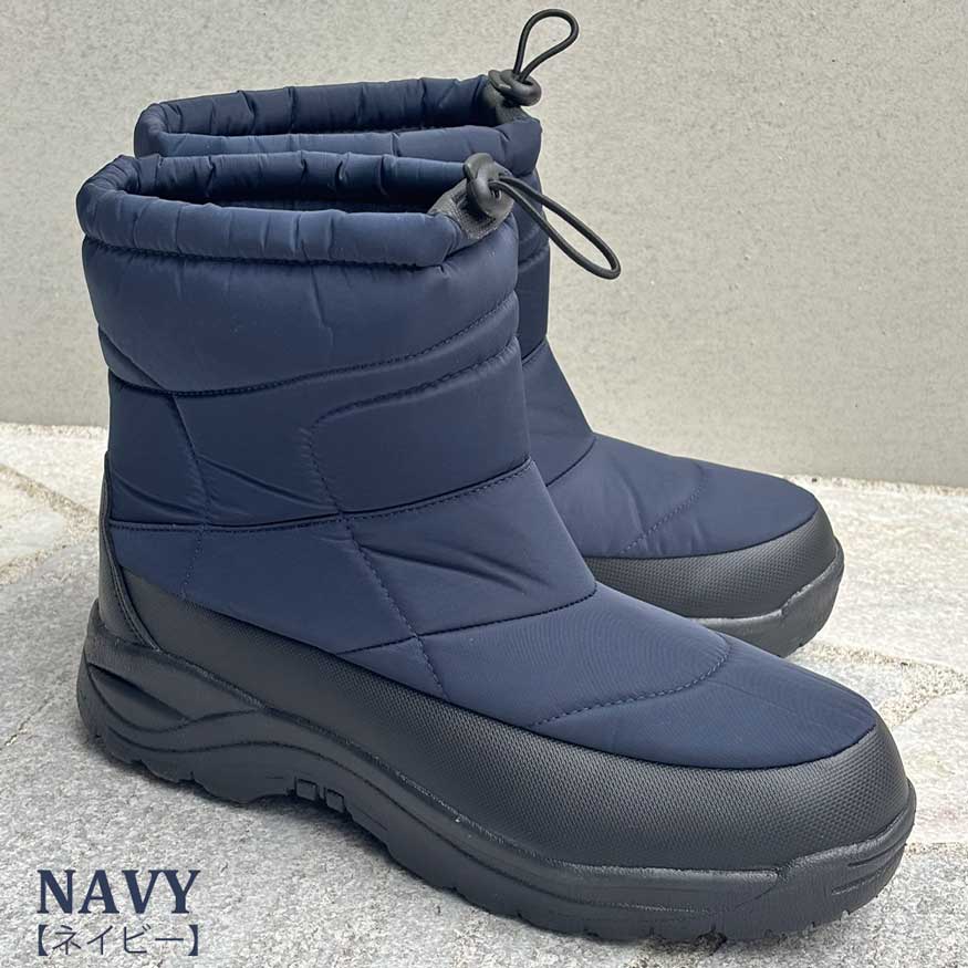 スノーブーツ スノーシューズ ブーツ メンズ レインブーツ ショート ミドル丈 雨靴 防水 防滑 撥水 防寒 軽量 厚底 DECT デクト ブランド |  | 03