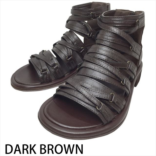 サンダル メンズ グラディエーター サンダル アウトドアサンダル ブーツサンダル メンズ おしゃれ スタイリッシュ ジッパー付 160 Real Time 通販 Yahoo ショッピング