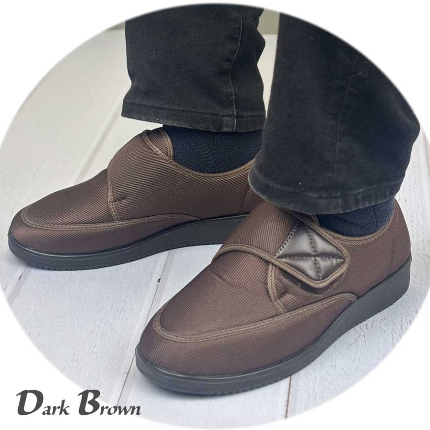 爆買 スリッポン メンズ 軽量 幅広 3e 介護シューズ 介護靴 滑り止め 外反母趾 リハビリ 男性用 軽い 父の日 黒 ブラック |  | 02