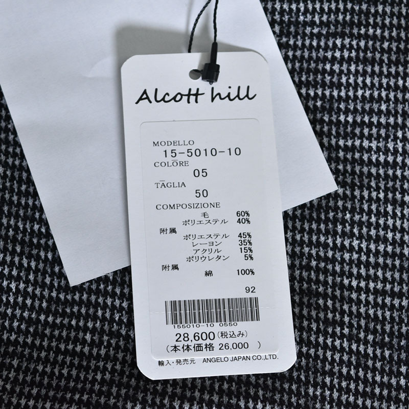 セール 30%OFF ALCOTT HILL アルコットヒル ロングパンツ メンズ 2021