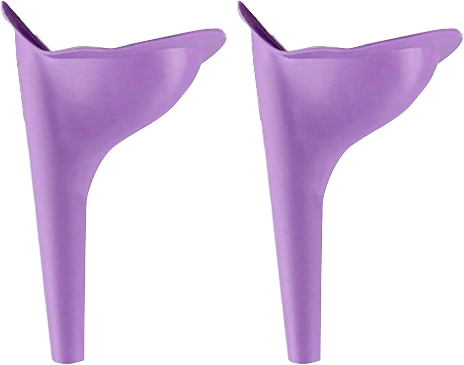 女性専用 立ち小便器 介護 災害 緊急トイレ アウトドア レディース 簡易トイレ 妊婦(紫2個セット)