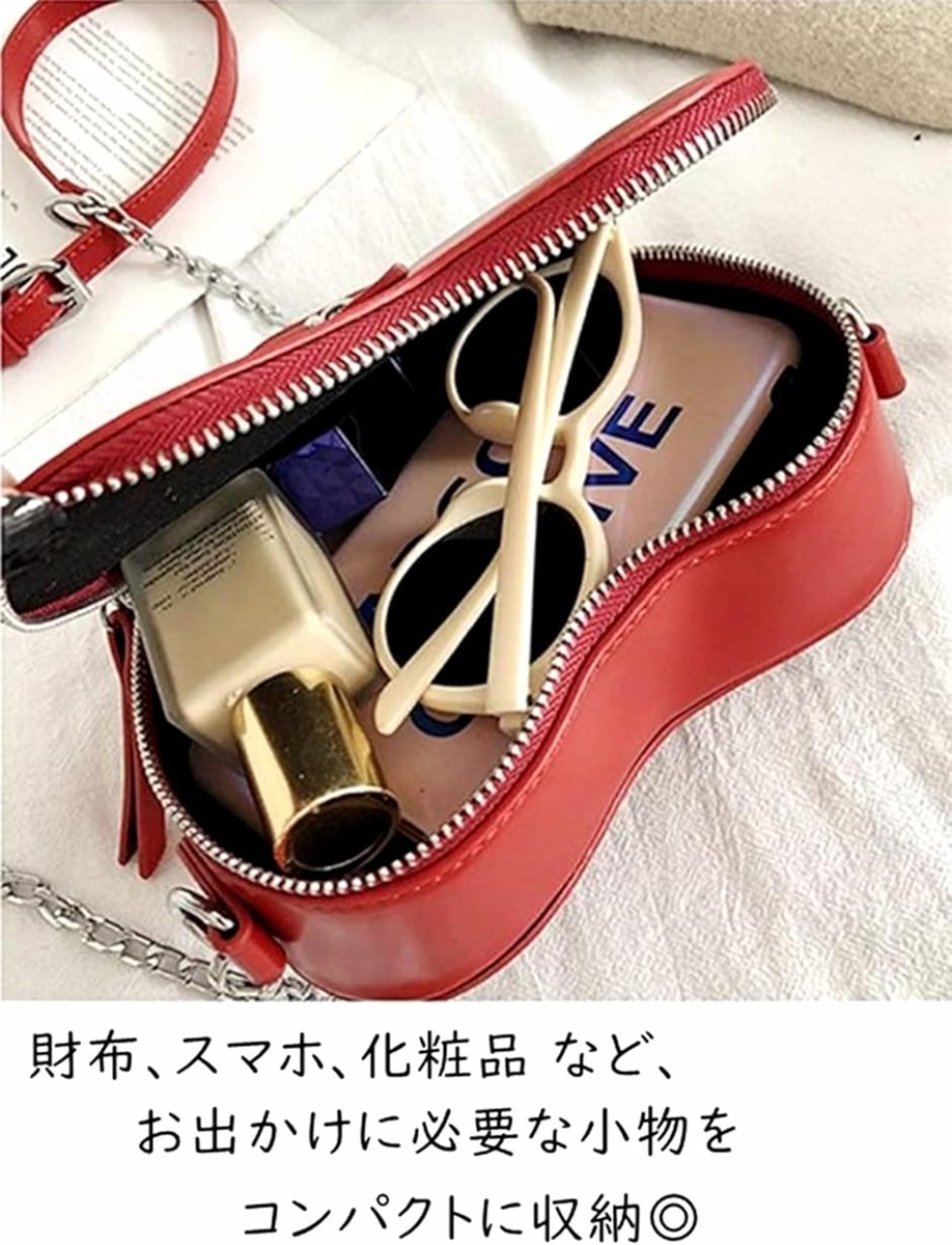 ショルダー バッグ レディース 斜めがけ 小さめ ゴスロリ パンク 
