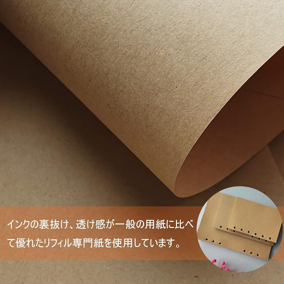 メモ帳リフィル 2冊セット システム手帳リフィル ミニ6穴 ポケット