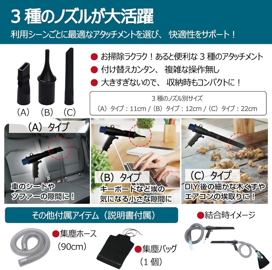 お客様ご確認ページ Yahoo!ランキング1位入賞】エアーバキューム ブロワガン 空気圧