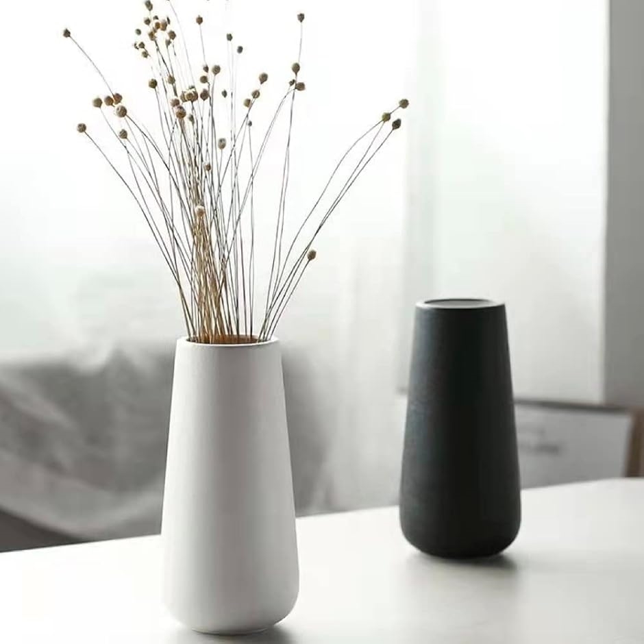 花瓶 フラワーベース 陶器 北欧 おしゃれ インテリア 高さ20cm 花器