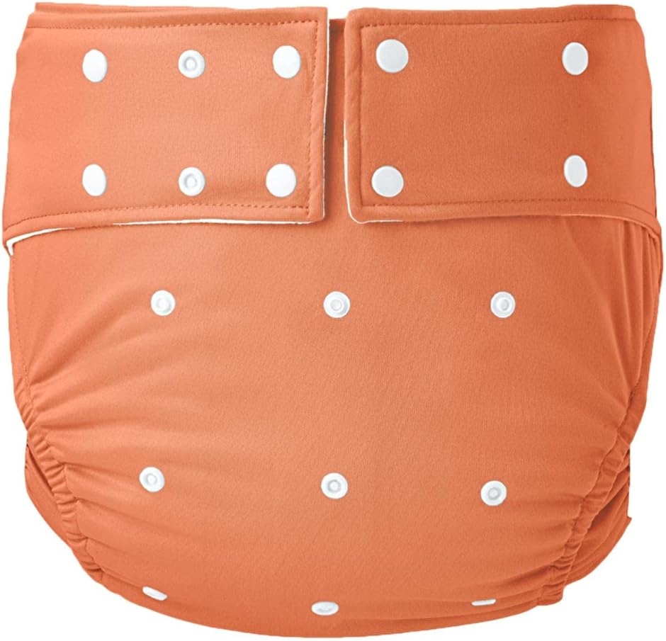 エスポワール エース 大人用 おむつカバー 失禁パンツ 老人 介護 (スナップオレンジ)