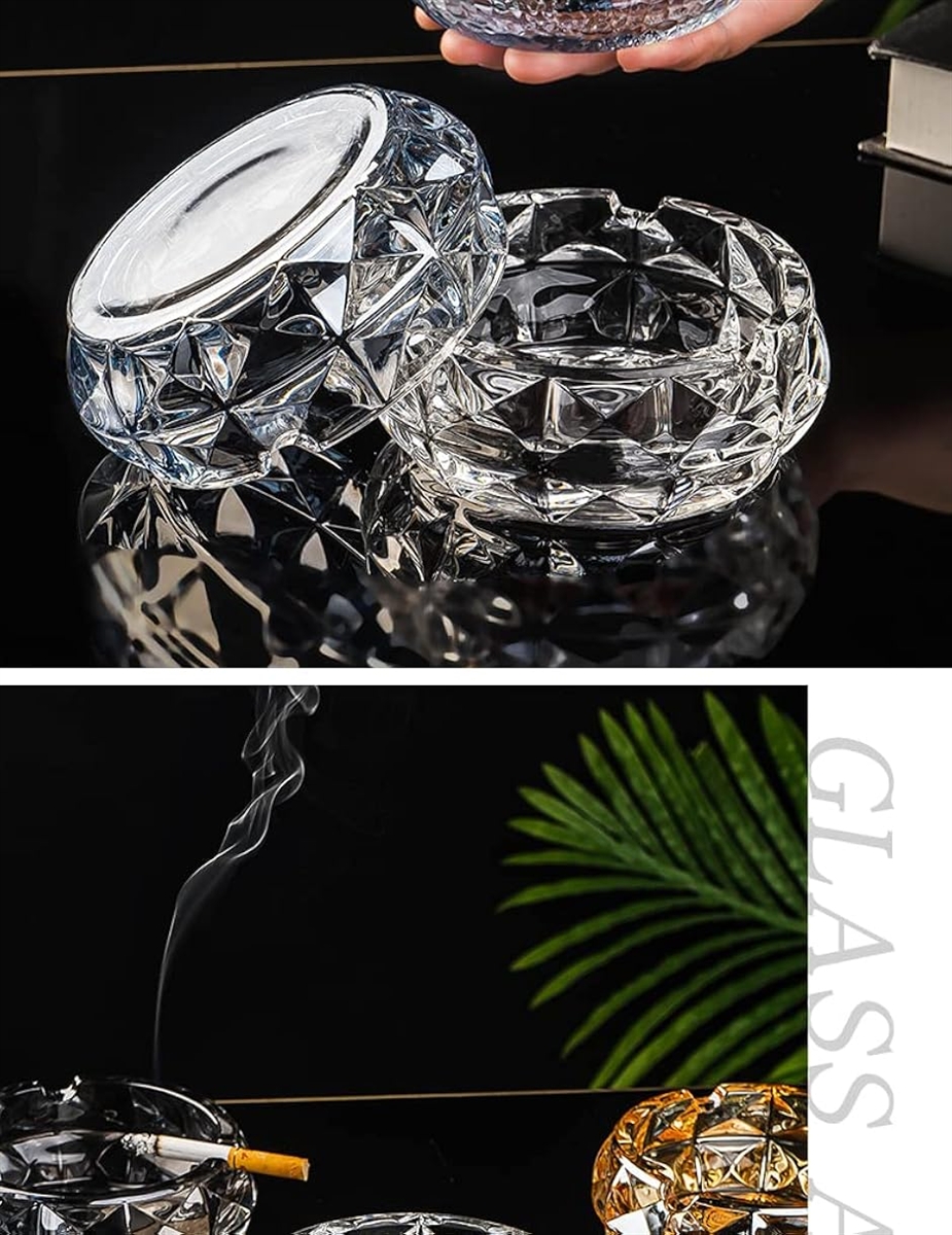 灰皿 高級灰皿 Ashtray おしゃれ インテリア クリスタル灰皿