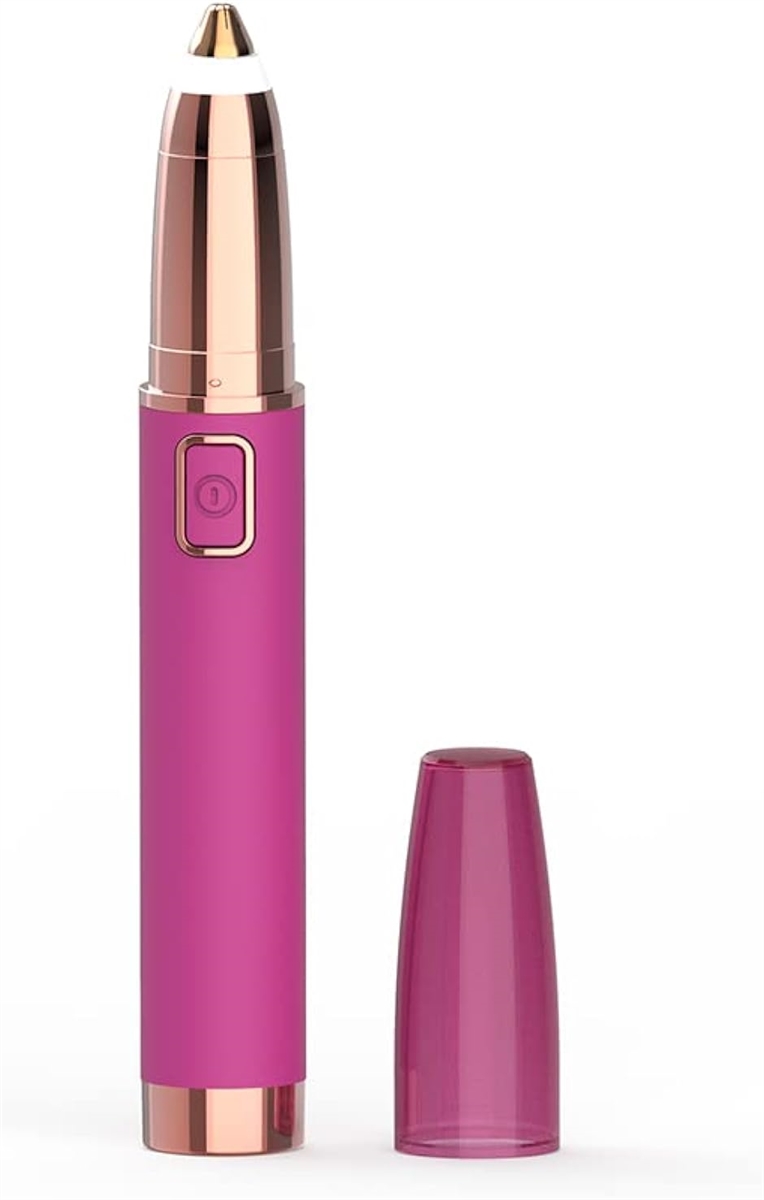 眉毛シェーバー レディースシェーバー 女性用シェーバー 電動シェーバー USB充電式 MDM (Purple)