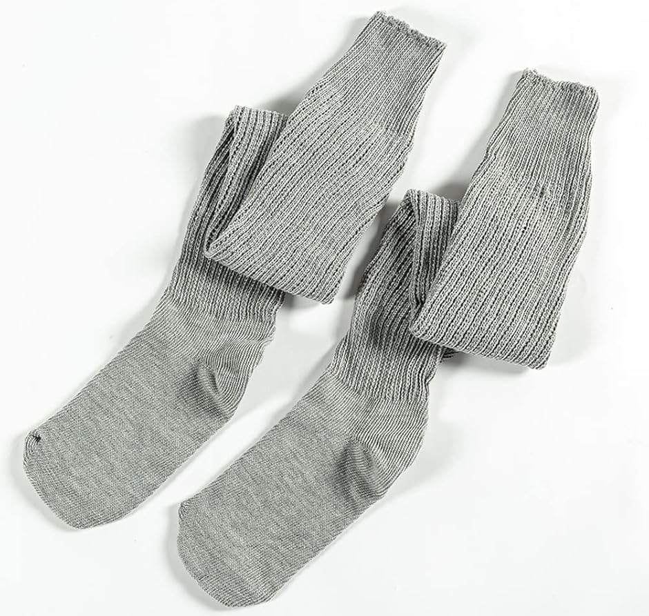 定番 ルーズ ソックス フリーサイズ(グレー/60cm, Free Size) : REAPRI
