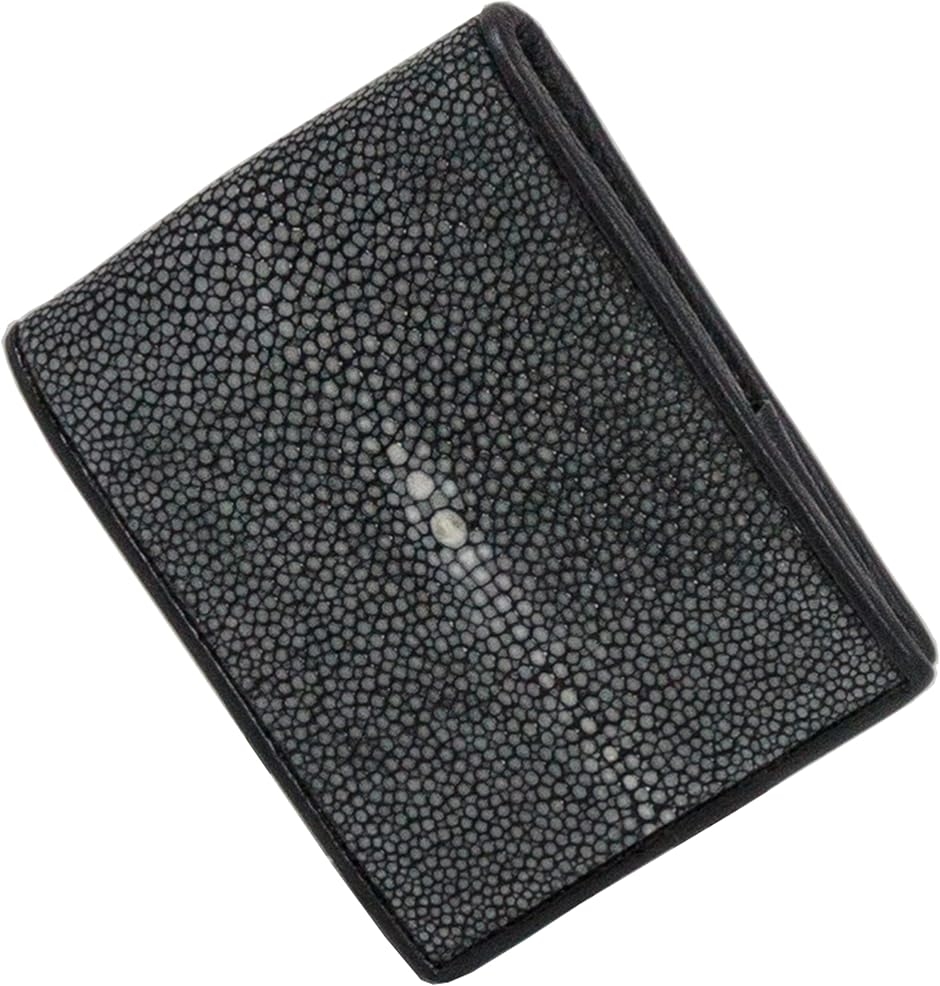 【新品・未使用】スタースティングレイ 小銭入れ　エイ革 スティングレイ 小銭入れ エイ革 財布 ポリッシュ 加工 本革 二つ折り