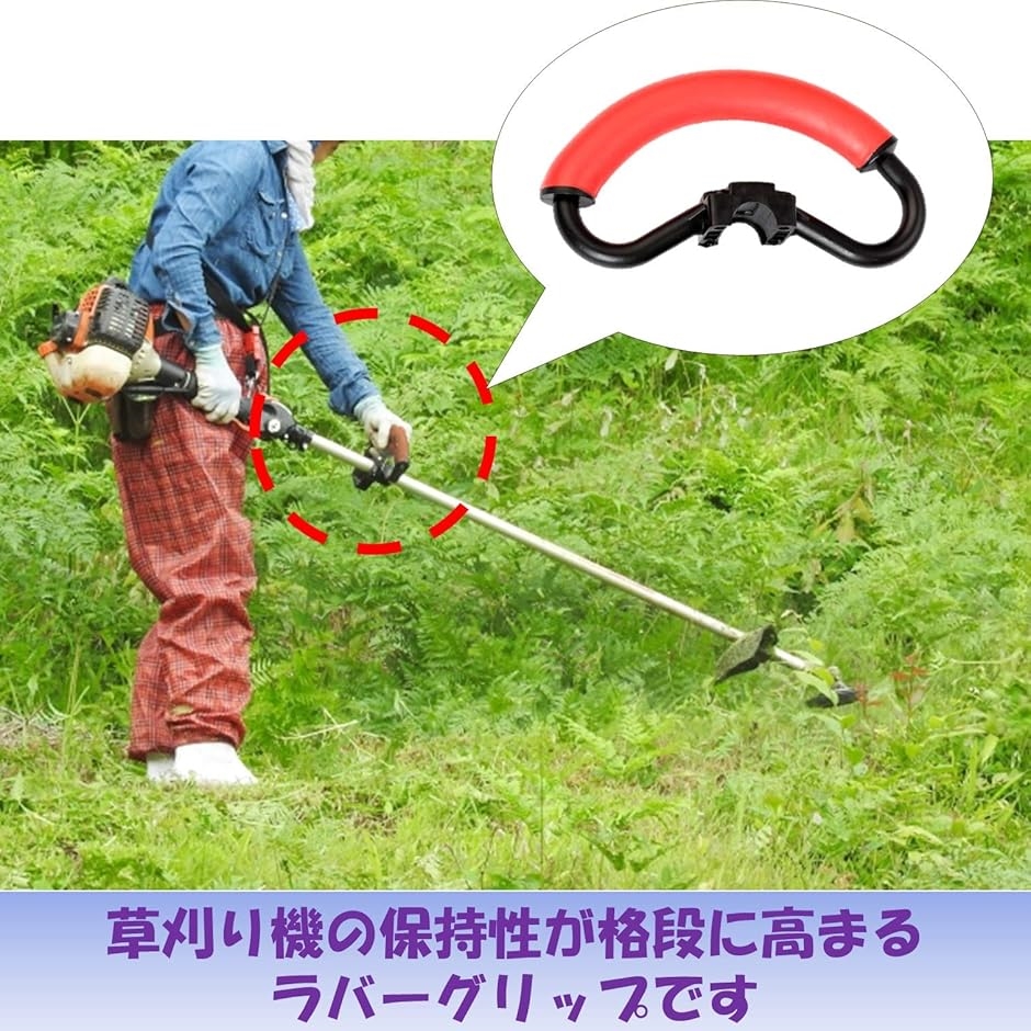 ハンドル ラバーグリップ パーツ 部品 滑り止...の詳細画像1