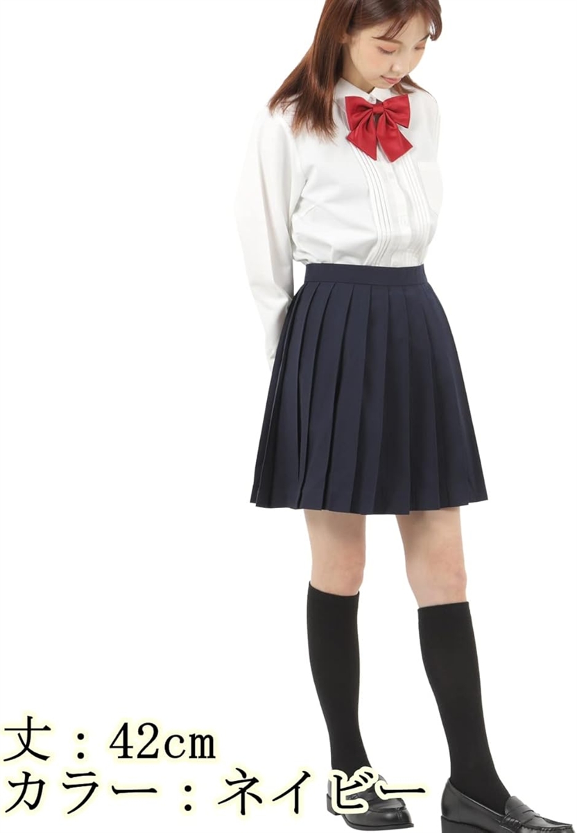 スクールスカート プリーツ 学生 制服 プリーツスカート 車ヒダ 女子