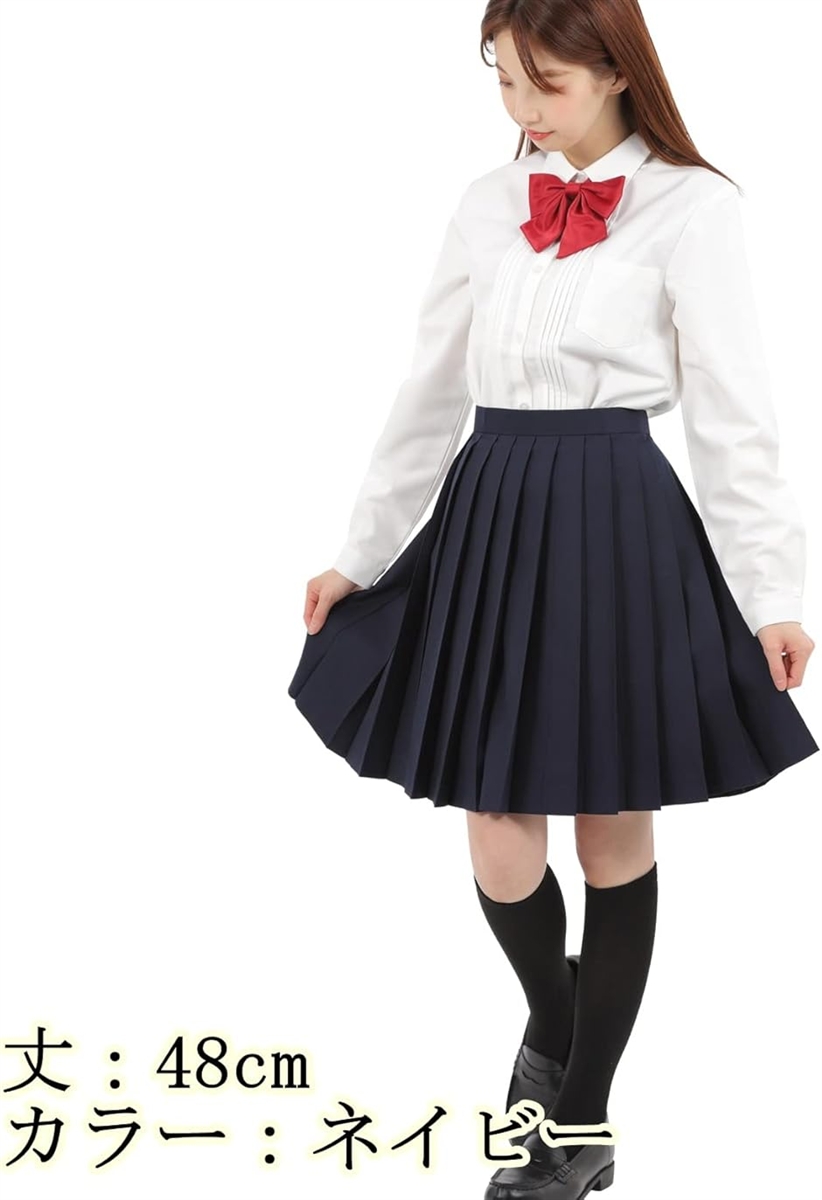 スクールスカート プリーツ 学生 制服 プリーツスカート 車ヒダ 女子