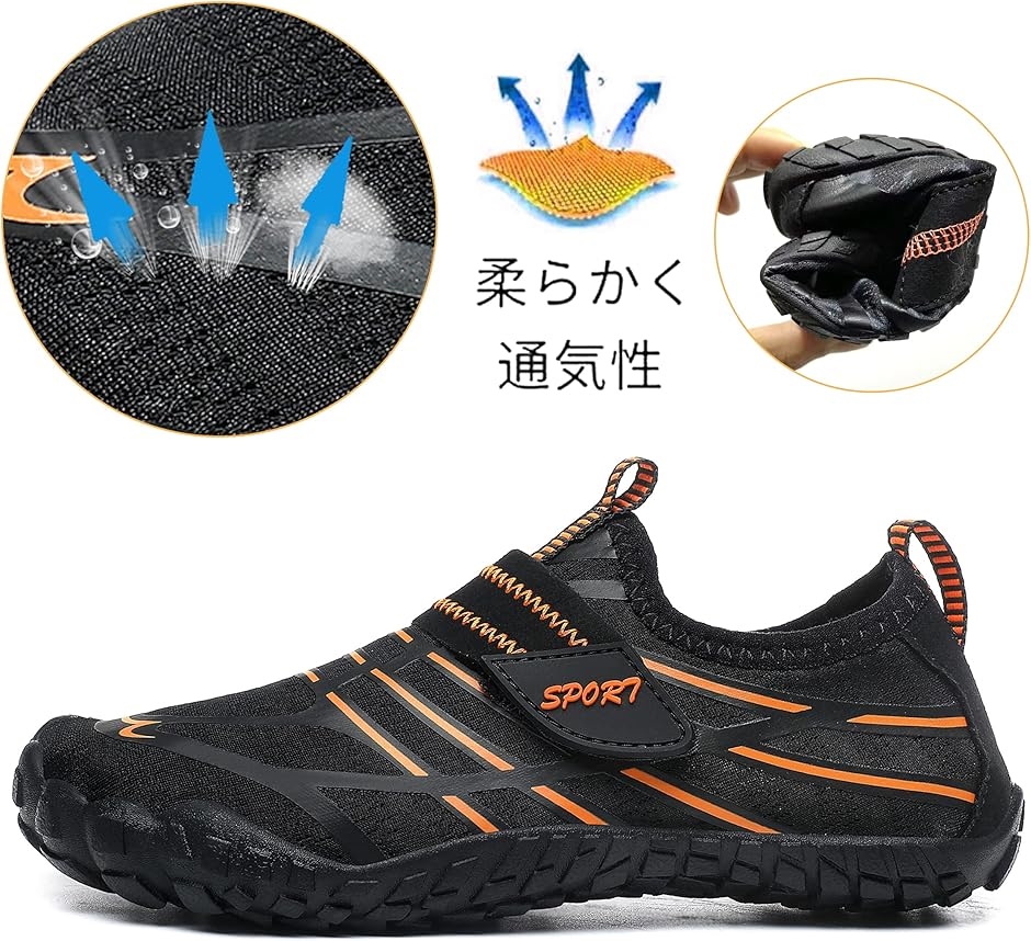キッズ用 ウォーターシューズ ビーチサンダル ...の詳細画像1