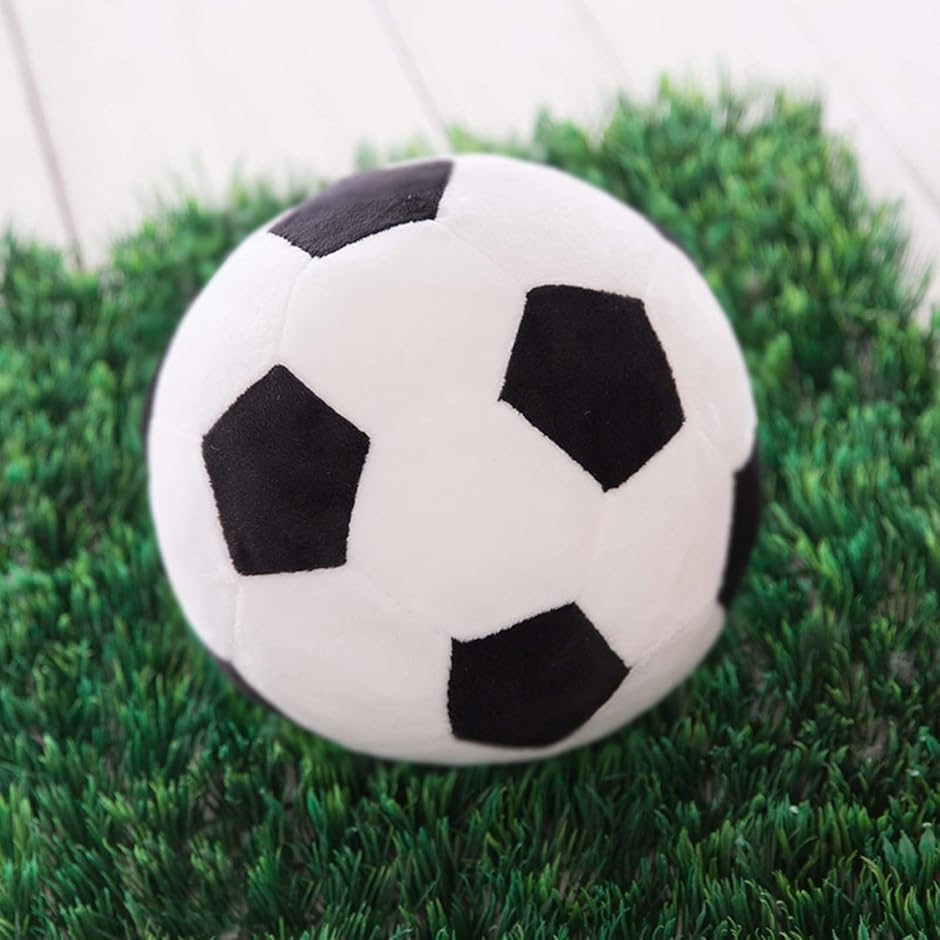 サッカーボール クッション やわらかい ふわふ...の詳細画像5