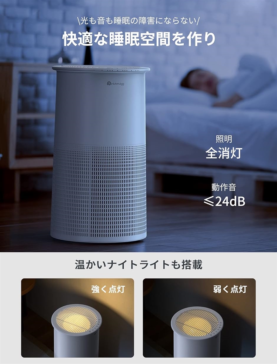 空気清浄機 40畳 大型(ホワイト（空気清浄40畳・自動運転/花粉運転
