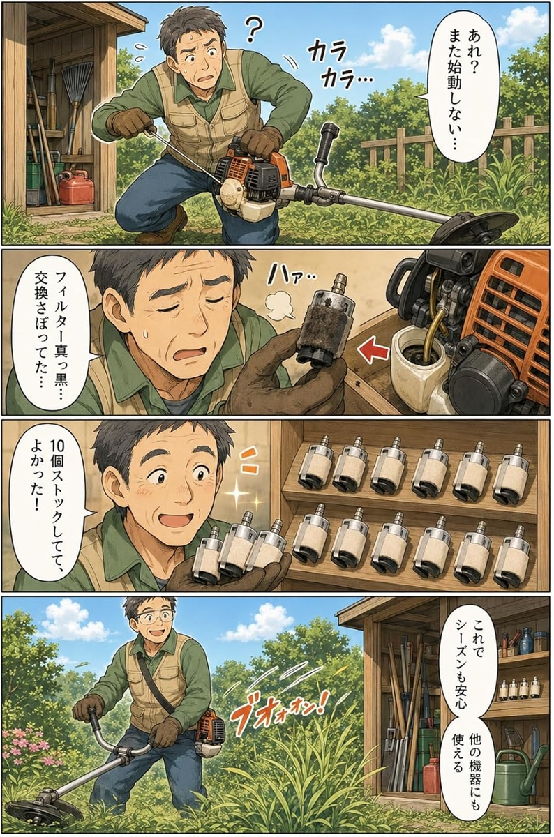 燃料フィルター 草刈機 刈払機 キャブレター ...の詳細画像3
