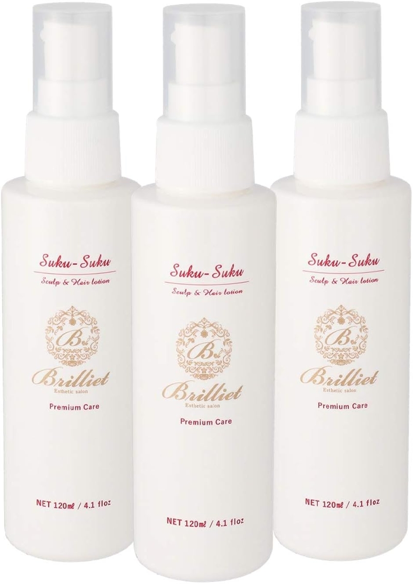 女性用 育毛剤 エステ監修 薄毛 抜け毛 無香料 医薬部外品 120mlx３本 (3本)