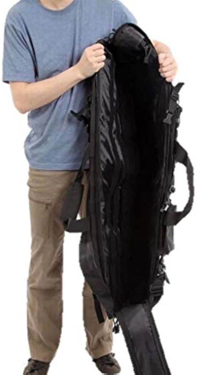 ガンケース 大容量 W100cm 2本 2丁 収納 ライフル ソフト サバゲー