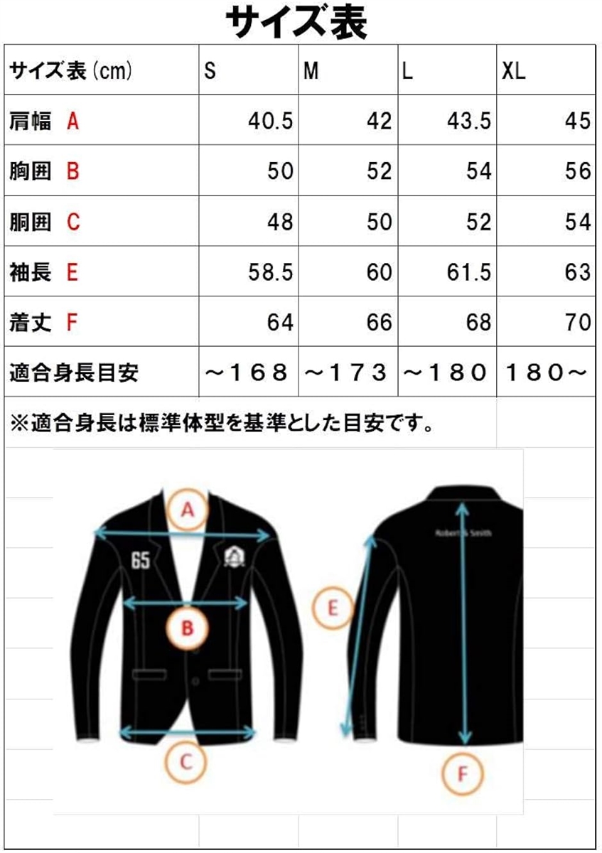 ロバートアンドスミス ゴルフ ジャケット ゴルフウエア 紺ブレ