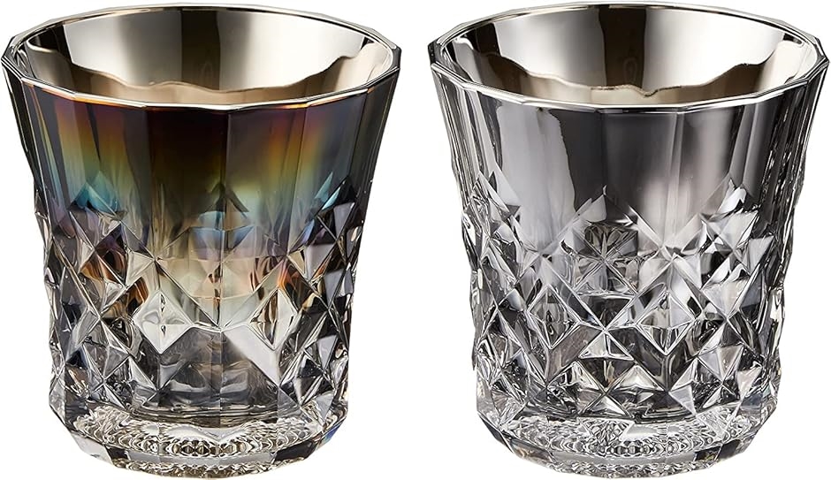 PROGRESS ロックグラス チタンミラー 日本製 ウィスキー ワイン 焼酎 -(Rex Infinite - Rex Silver)の画像
