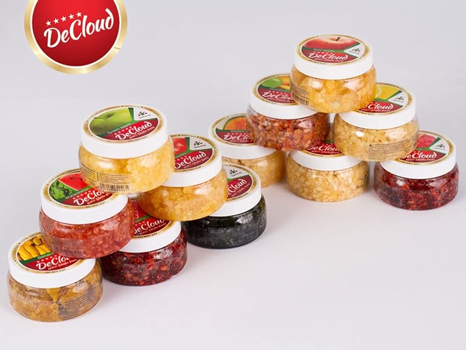 シーシャ フレーバー DeCloud Shisha Friut Hookah Mix Flavors Set of