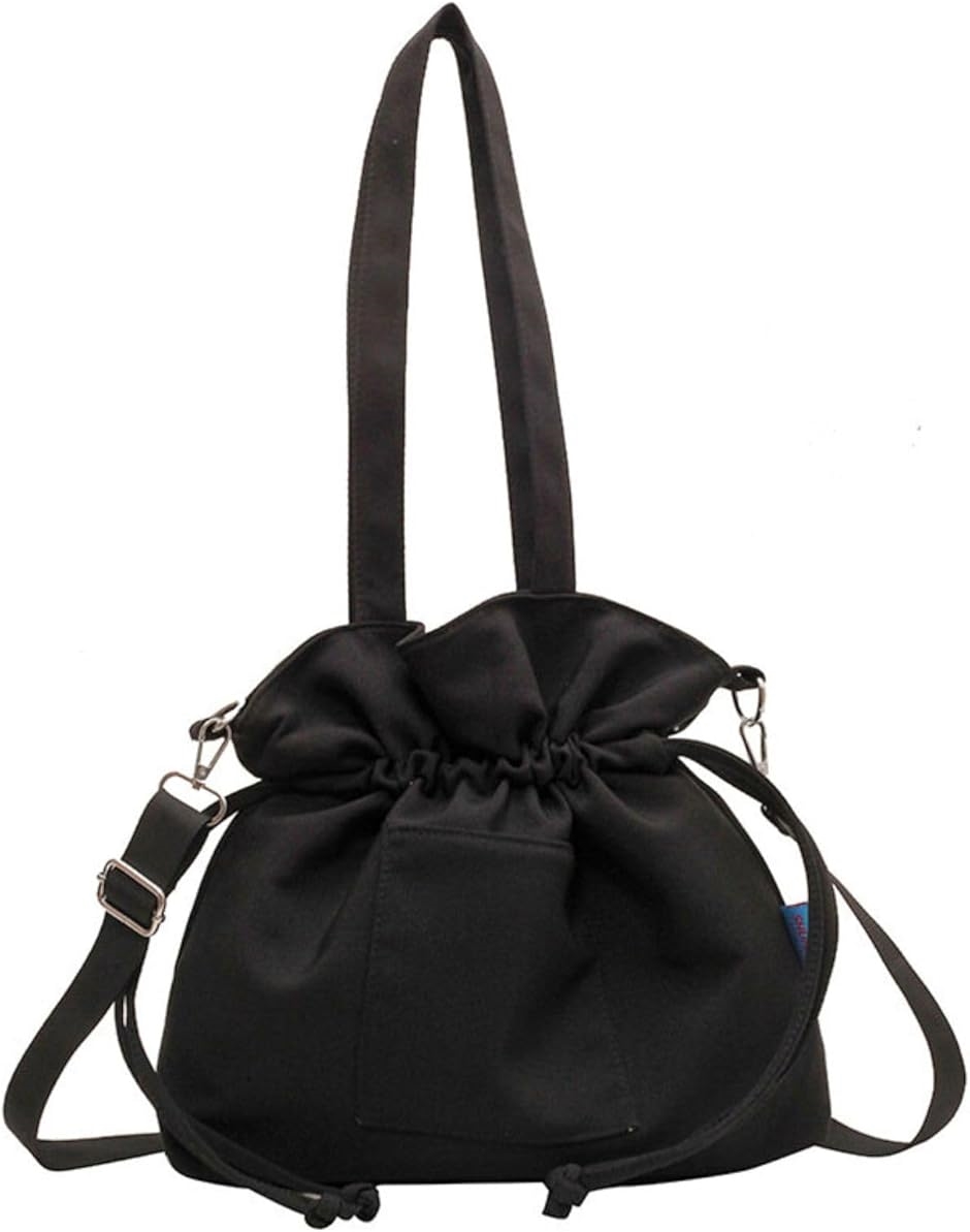 ショルダーバッグ 巾着 レディース ドローストリング 巾着バッグ