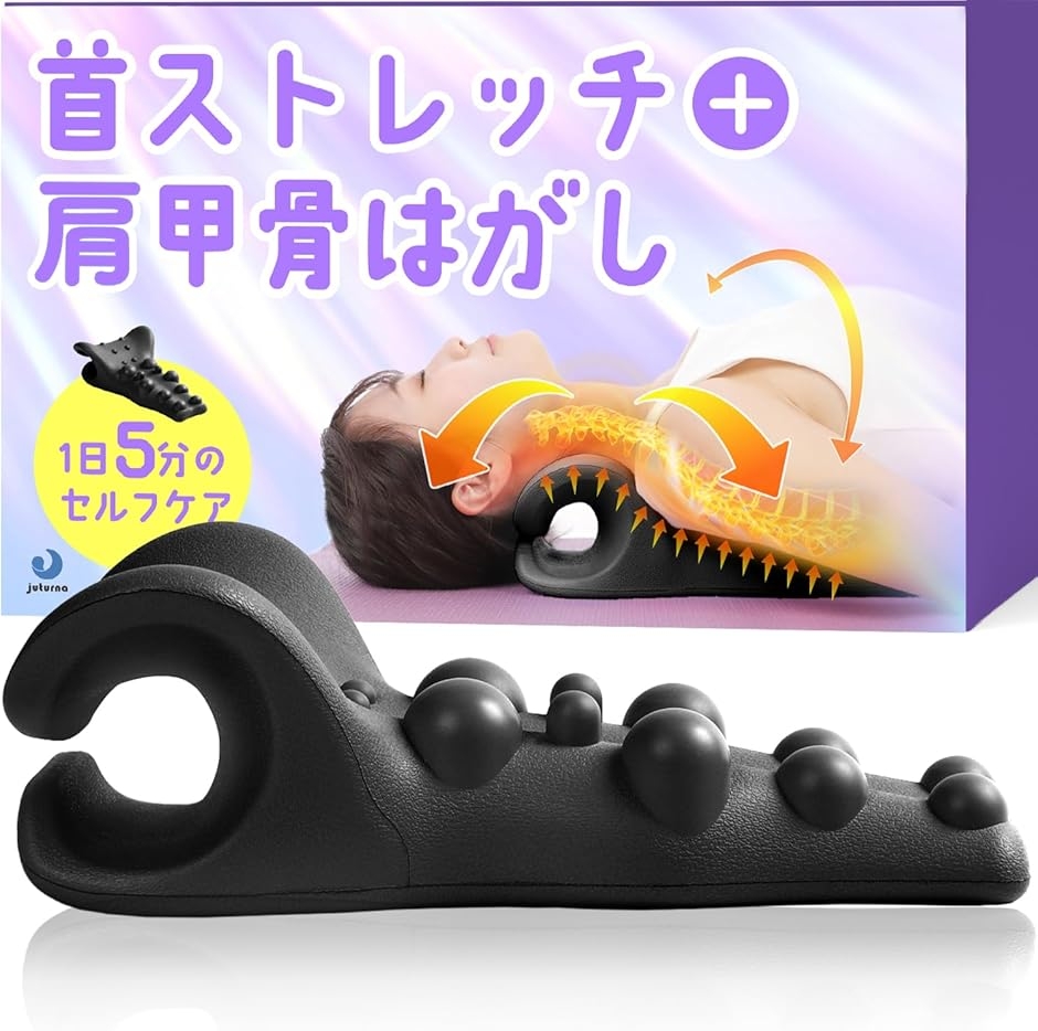 首 と 肩甲骨 同時ケア ネックピロー1日5分の健康習慣 背中の